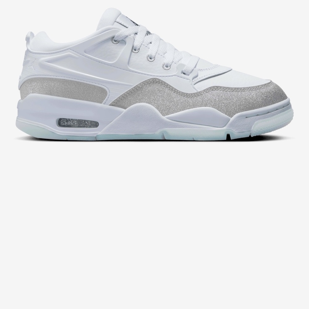 Nike White and Gray Athletic Shoes